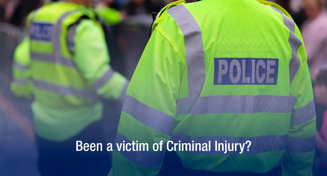 Been a victim of Criminal Injury?